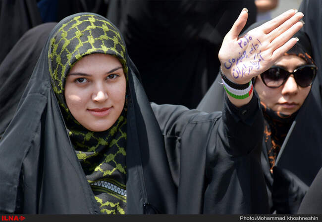 راهپیمایی روز قدس درمشهد مقدس