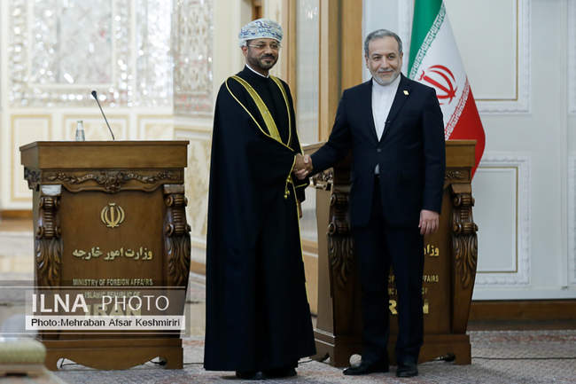 دیدار وزیر خارجه عمان با وزیر خارجه ایران