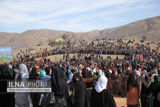 آیین نوروز در روستای چشمیدر کردستان 