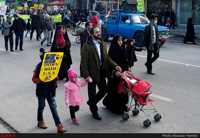 راهپیمایی یوم الله 22 بهمن در رشت/5