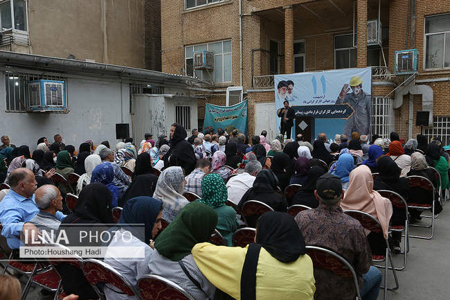 گردهمایی کارگران قراردادی و پیمانی 