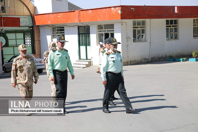 تودیع و معارفه فرمانده انتظامی کردستان
