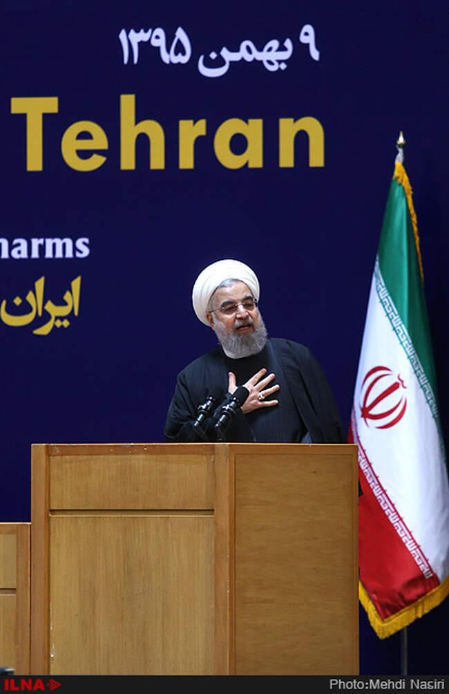 مراسم افتتاحیه هفدهمین کنوانسیون جهانی راهنمایان گردشگری با حضور رئیس جمهور