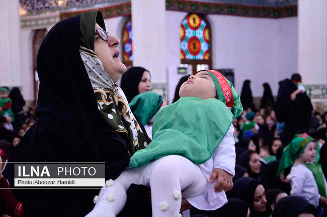 همایش بزرگ شیرخوارگان حسینی در مصلی رشت