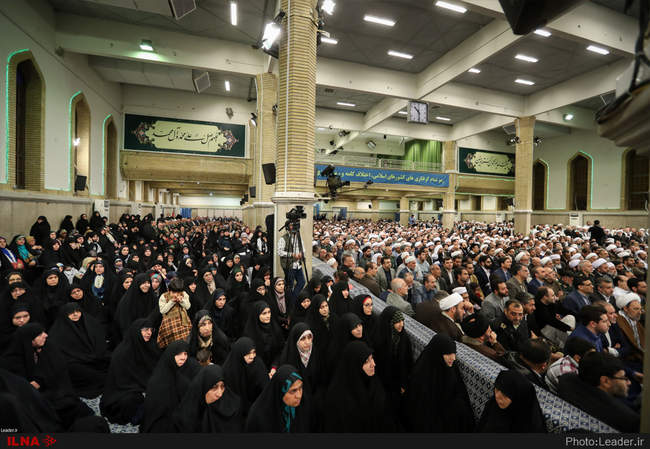 دیدار مسئولان نظام، مهمانان کنفرانس وحدت اسلامی و سفرای کشورهای اسل�