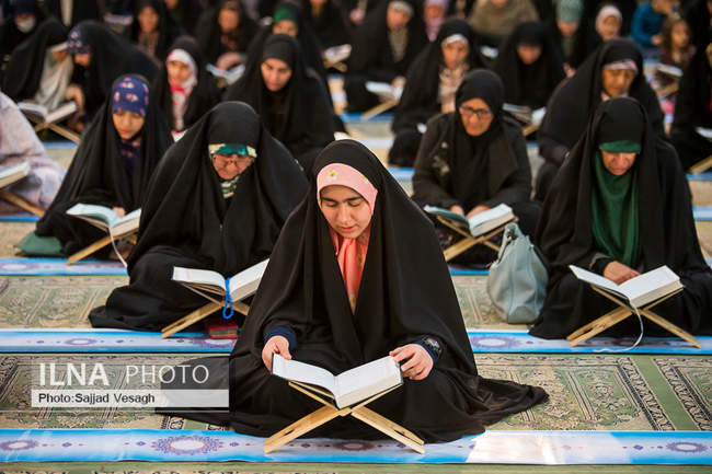 آیین جزء خوانی قرآن کریم