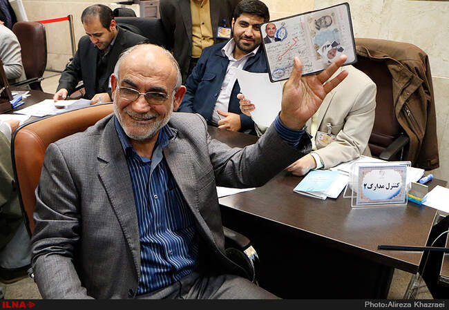 حضور آیت الله هاشمی رفسنجانی در ستاد انتخابات وزارت کشور /9