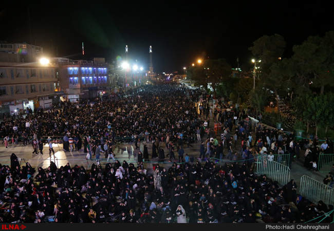 مراسم احیا شب نوزدهم ماه رمضان در آستان مقدس حضرت فاطمه معصومه سلام ا