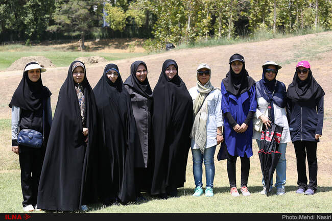 گزارش تصویری دیدنی از مسابقات گلف قهرمانی بانوان ایران