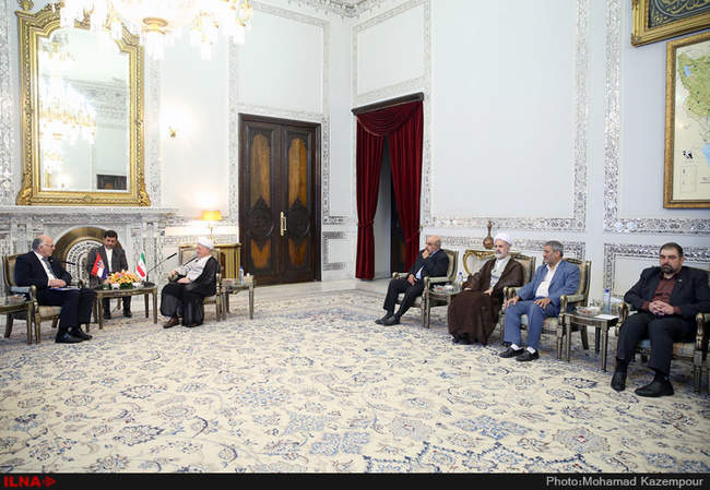 دیدار رئیس پارلمان کرواسی با آیت الله هاشمی رفسنجانی