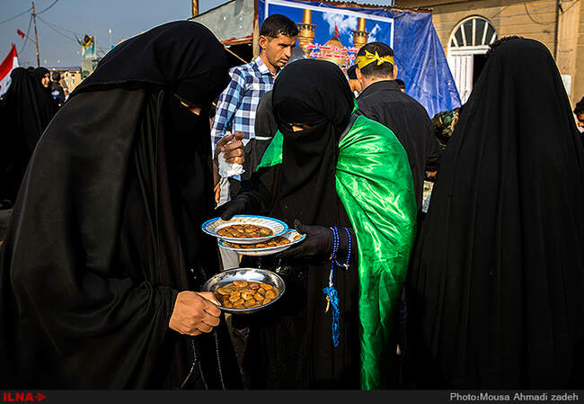 با عا شقان حسینی از نجف تا کربلا