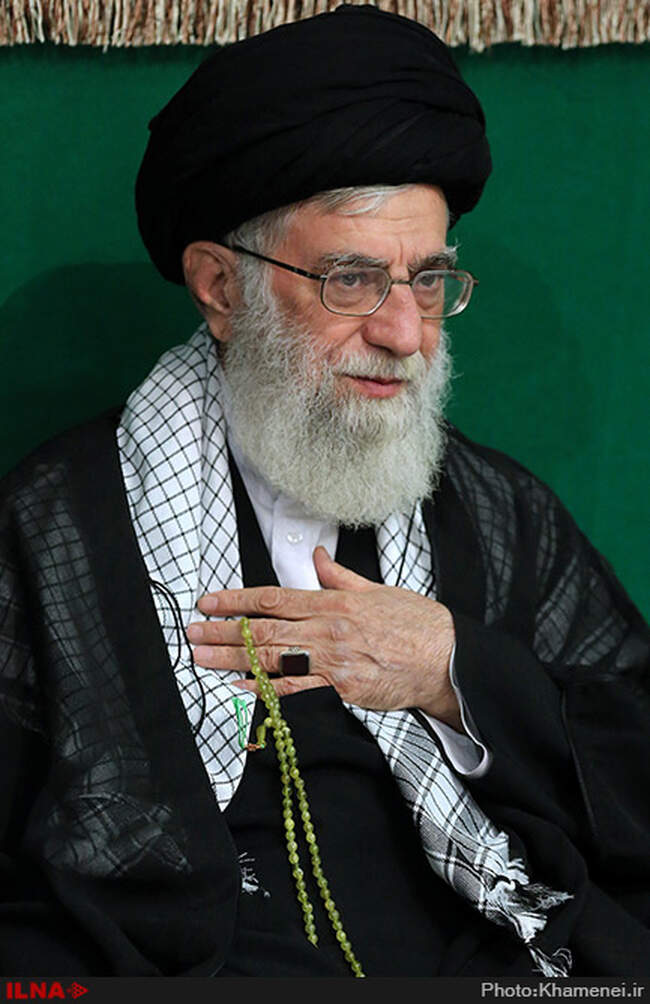 عزاداری شب تاسوعا در حسینیه امام خمینی