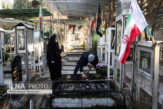 بهشت زهرا (س) در آخرین پنجشنبه قرن