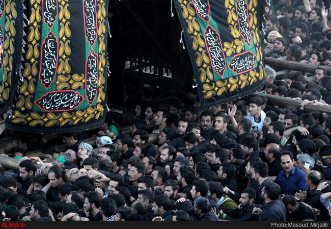 مراسم نخل گردانی و عزاداری / استان یزد