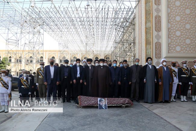 تشییع پیکر سید مرتضی سلطانی طباطبایی