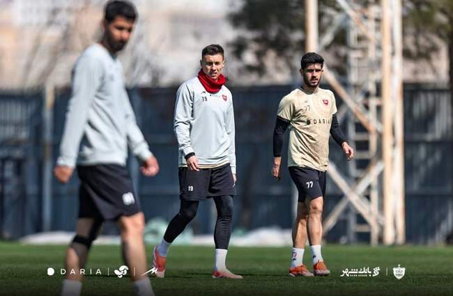گزارش تصویری تمرین پرسپولیس/ دو ستاره جنجالی همچنان تحت تنبیه اوسمار