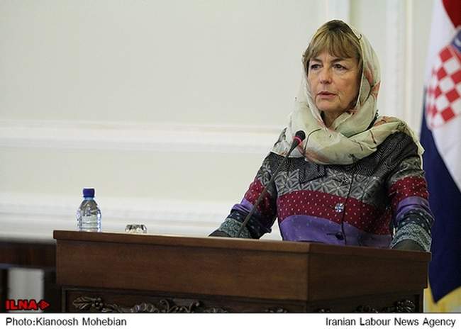 نشست مشترک ظریف با وزیر امورخارجه کرواسی