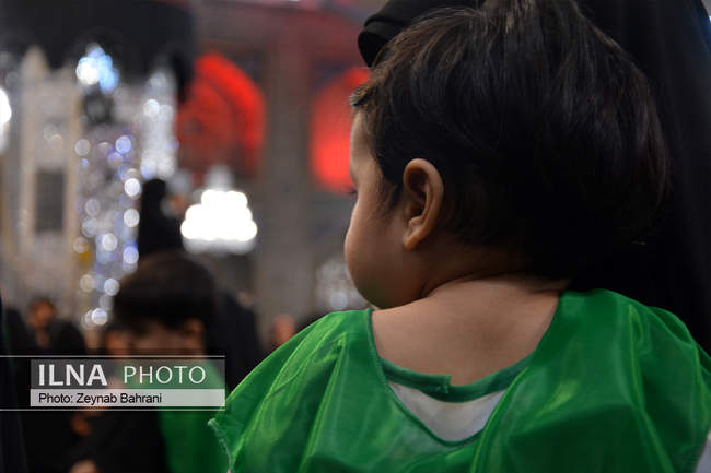 مراسم شیرخوارگان حسینی در حرم امام رضا (ع)