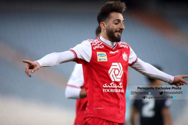 فریم به فریم با خوشحالی بعد از گل عبدی