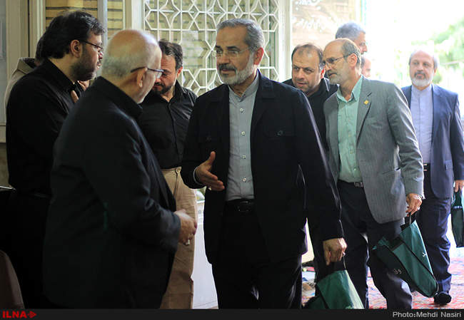  مراسم ختم خواهر اسدالله بادامچیان