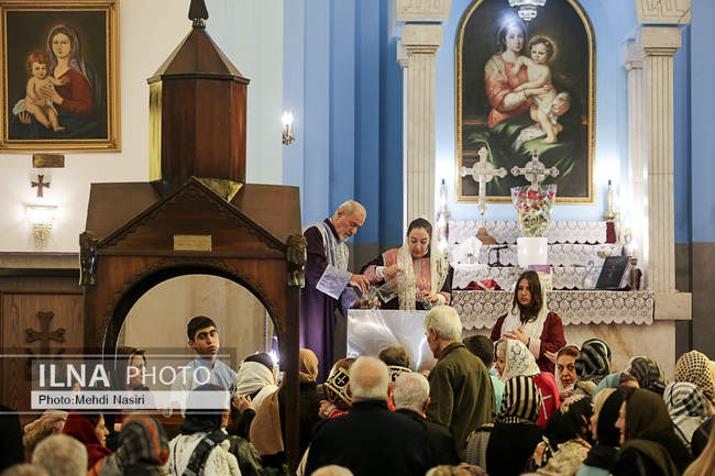 مراسم تولد و غسل تعمید عیسی مسیح (ع)