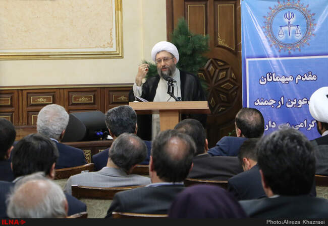 دیدار مدیران و اعضای هیات علمی دانشگاه‌های علوم پزشکی ایران با رئیس قوه قضاییه