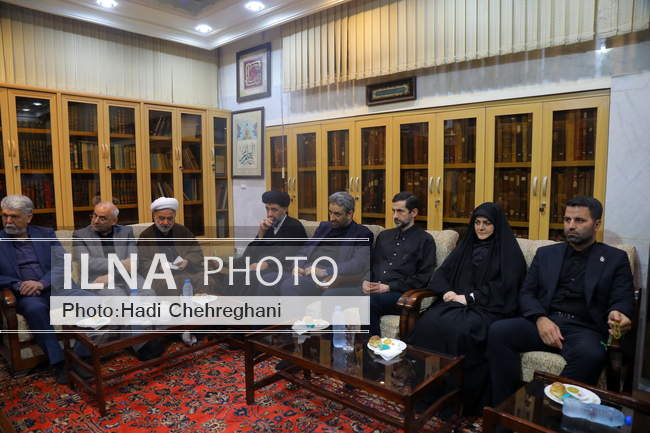 دیدار رئیس‌جمهور با علما و مراجع عظام در سفر به قم
