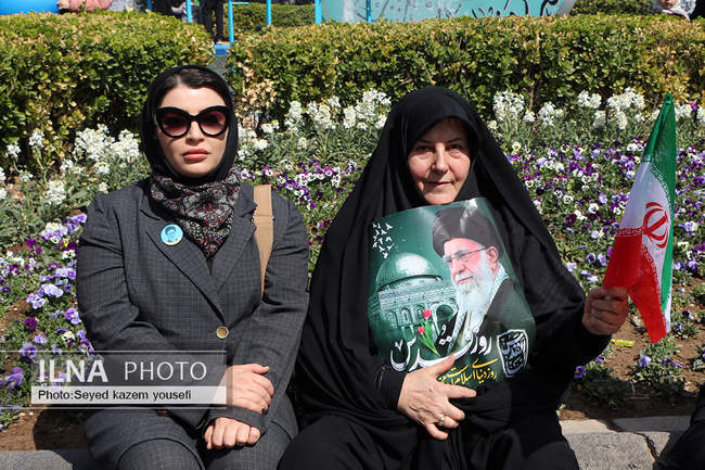 راهپیمایی روز جهانی قدس در تبریز
