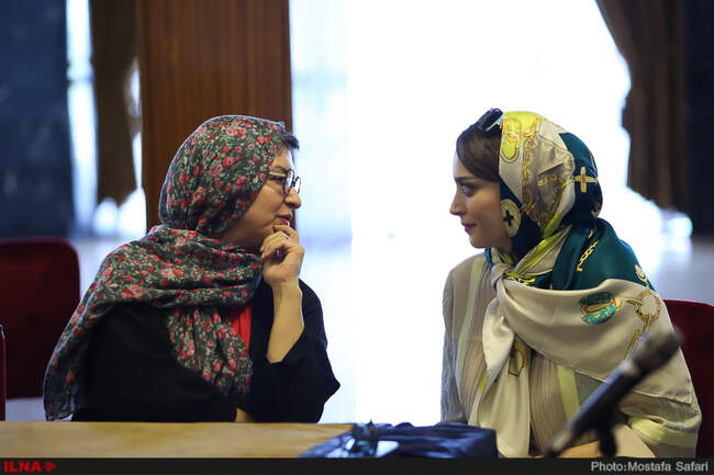 نشست خبری فیلم تئاتر «آینه‌های روبرو»