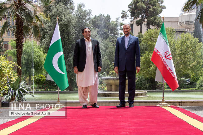 دیدار امیرعبداللهیان با وزیر امور خارجه پاکستان