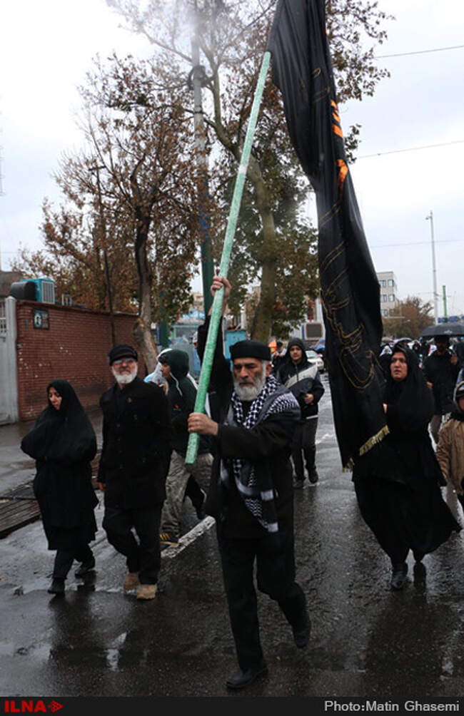 پیاده روی اربعین حسینی در تهران