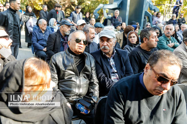 مراسم تشییع پیکر هادی مرزبان