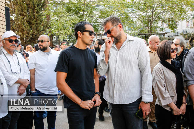 مراسم تشییع پیکر ناصر تقوایی