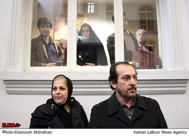 مراسم تشییع پیکر عظیم جوانروح فیلمبردار سینما و تلویزیون