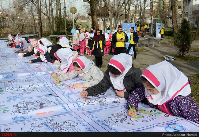 مراسم روز هوای پاک در رشت