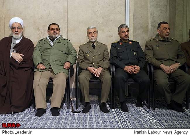 دیدار مسئولان نظام و میهمانان کنفرانس وحدت اسلامى‌ با رهبر معظم انق�