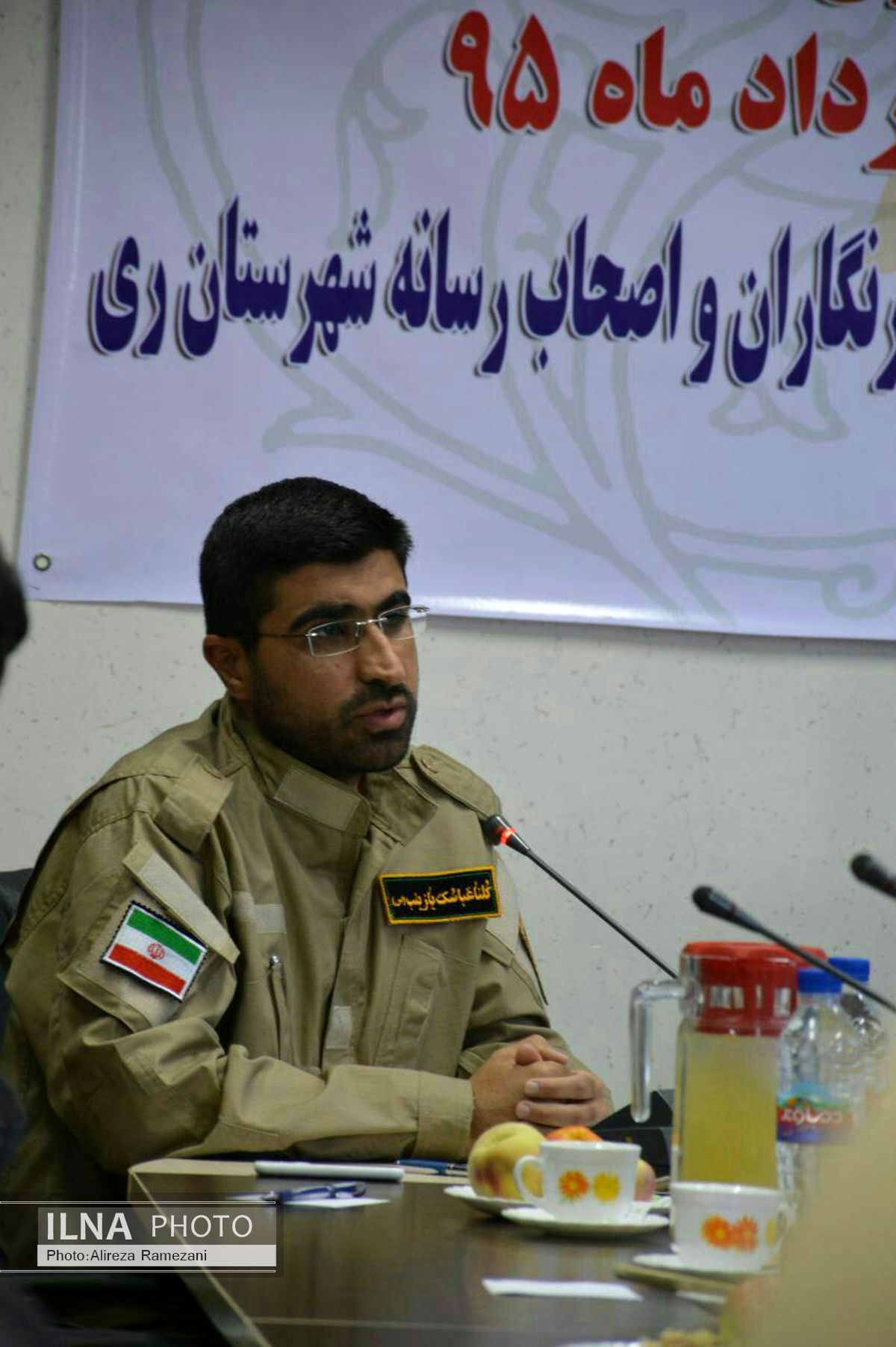 افتتاح نمایشگاه فرهنگی رزمی « از  ری تا آسمان» در ارتفاعات بی بی شهربانو 