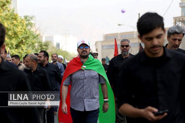 مراسم وداع با رهبر شهید انقلاب/1