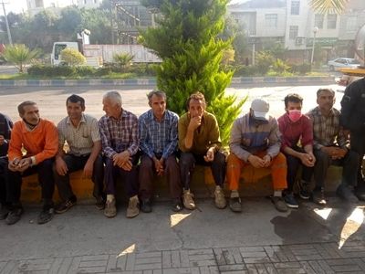نارضایتی کارگران شهرداری لوشان از واکنش مسئولان شهری/ در صورت عدم  پرداخت حقوق دوباره اعتراض می‌کنیم