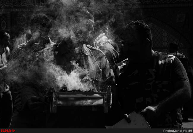 کاروان نمادین اعزام نیرو به جبهه های جنگ حق علیه باطل توسط شرکت واحد