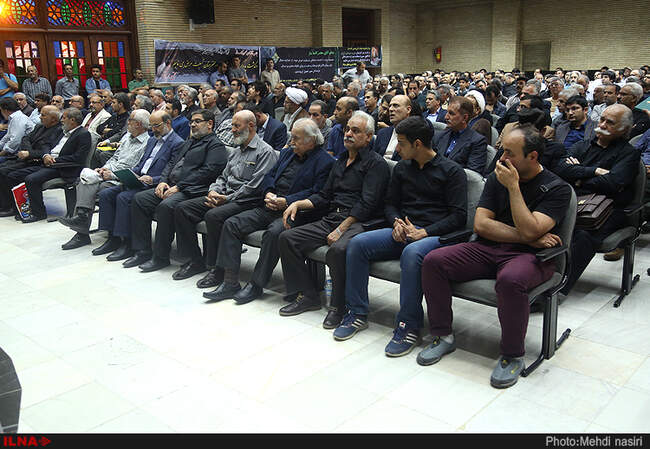 مراسم ترحیم حبیب‌الله کاسه‌ساز 