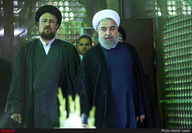 تجدید میثاق رئیس جمهور با آرمان‌های امام راحل و شهدای هشت سال دفاع مقدس