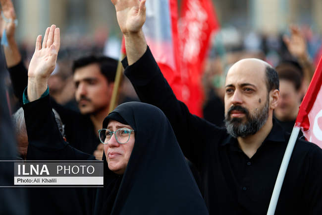 مراسم وداع با رهبر شهید انقلاب/۶