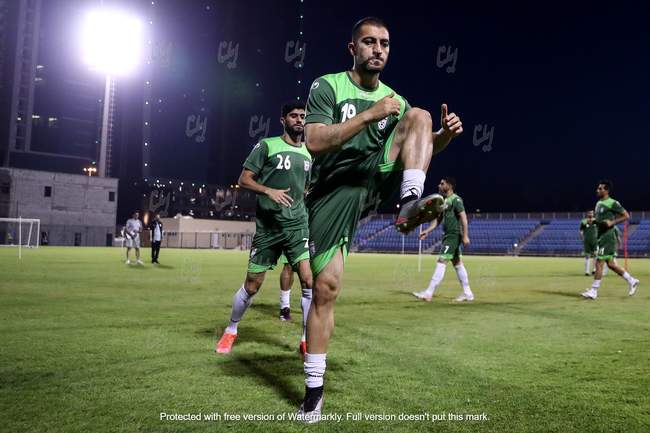 گزارش تصویری تمرین تیم ملی در بحرین 