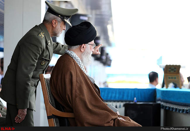 مراسم دانش آموختگی دانشجویان دانشگاههای افسری ارتش-نوشهر 