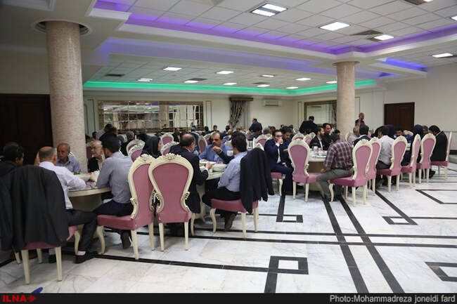 ضیافت افطار خبرگزاری ایلنا