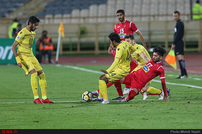 دیدار تیمهای پرسپولیس و الوصل امارات