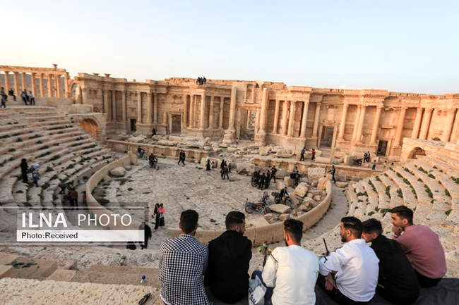  ویرانه‌ای ایستاده به نام پالمیرا 