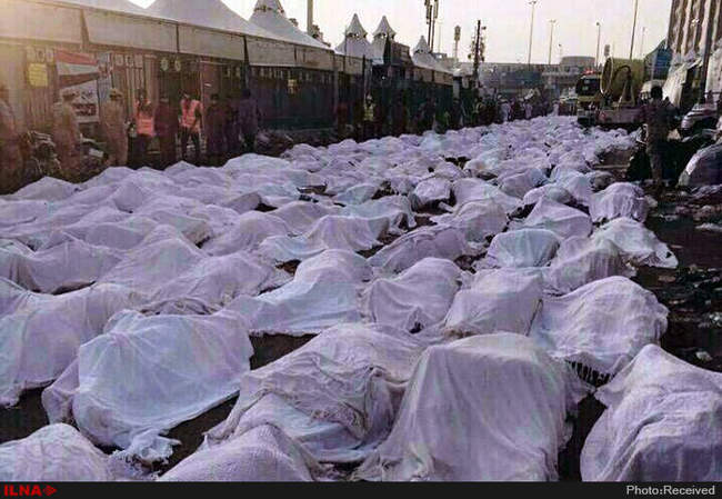 کشته شدن صدها حاجی در سرزمین منا