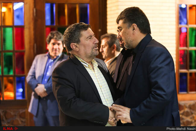 مراسم ترحیم پدر اسماعیل گرامی‌مقدم